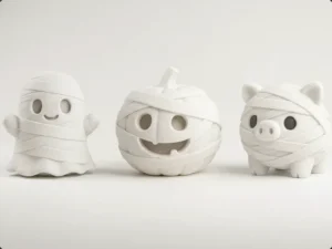 Exploring the New Halloween Mummy Decoration Models for 3D Printing