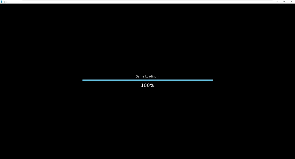 Placeholder with the download screen
