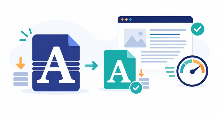 Effective Strategies for Web Font Optimization: WOFF2, Subsetting, and Layout Stability